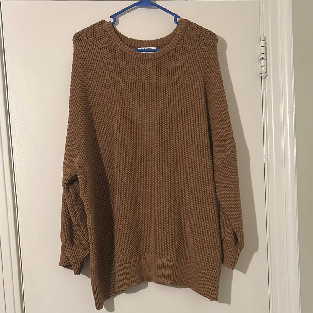 Brown Knit Sweater